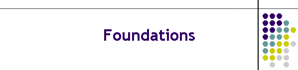 Foundations